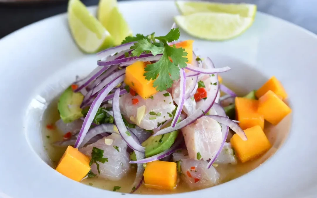 Ceviche de dorade à la mangue : la recette fraîche et irrésistible